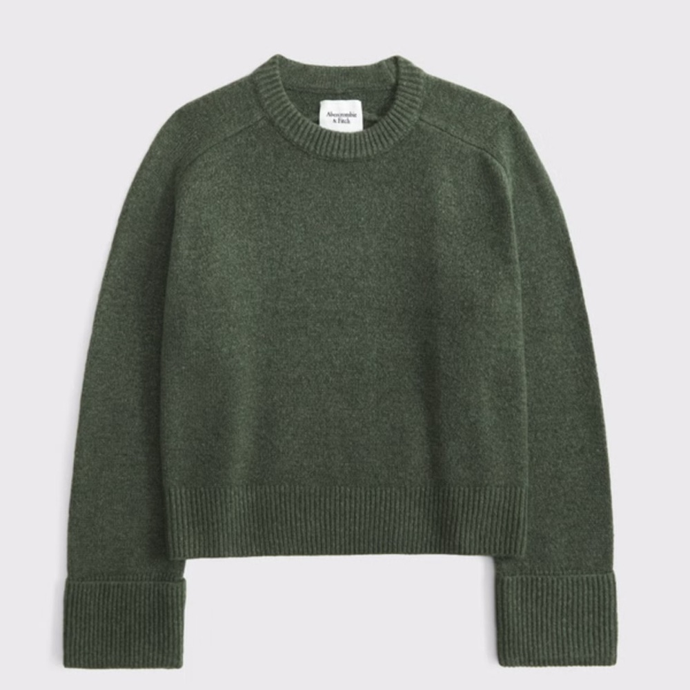 Abercrombie sweater green L